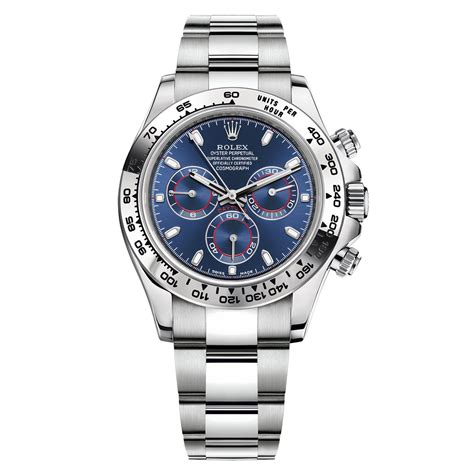 rolex cosmograph daytona 18k white gold blue dial 116509-0071|rolex daytona watch price.